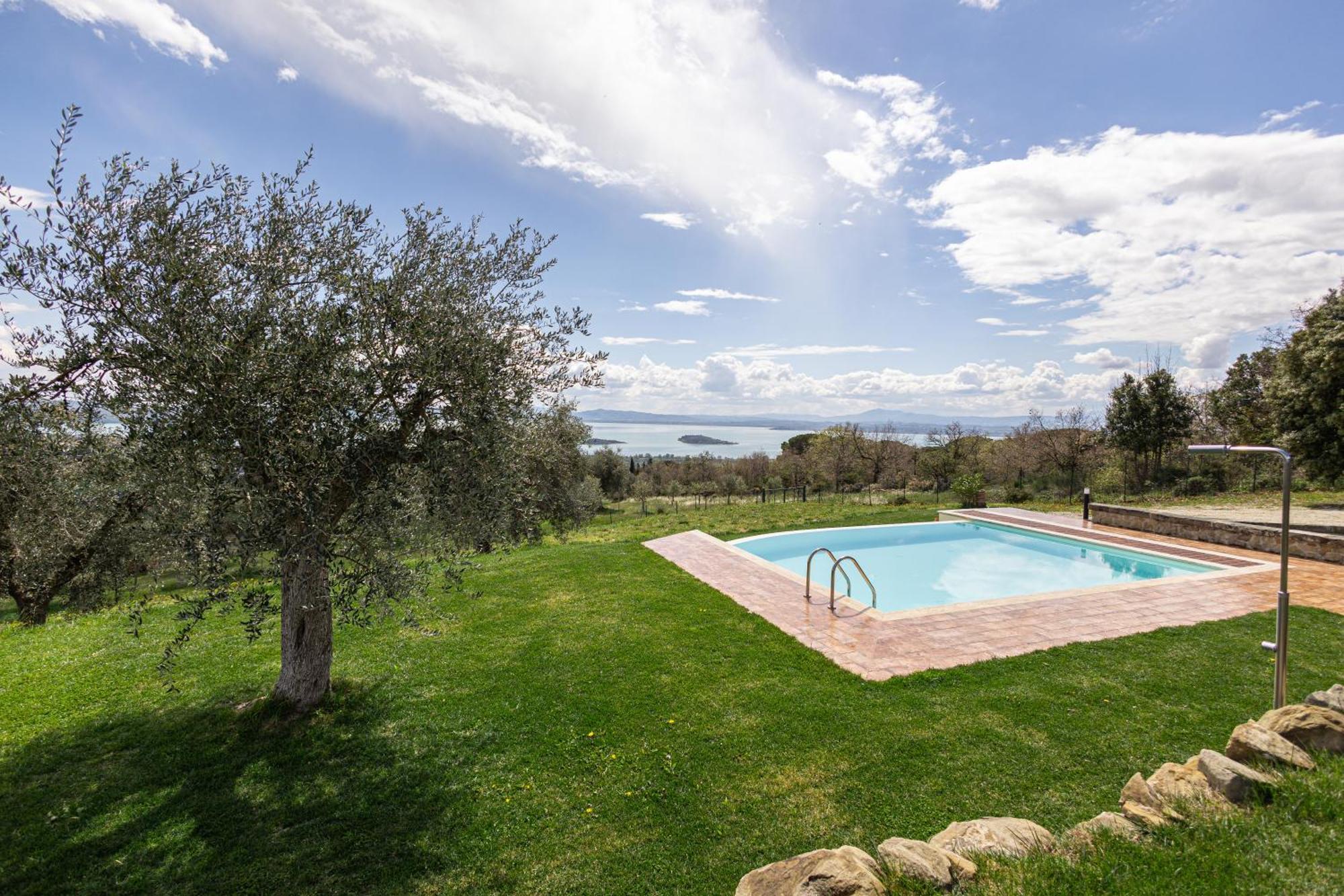 Di Colle In Colle - Country House With Private Pool Tuoro sul Trasimeno Exterior foto